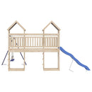 vidaXL tömör fenyőfa kültéri játszószett