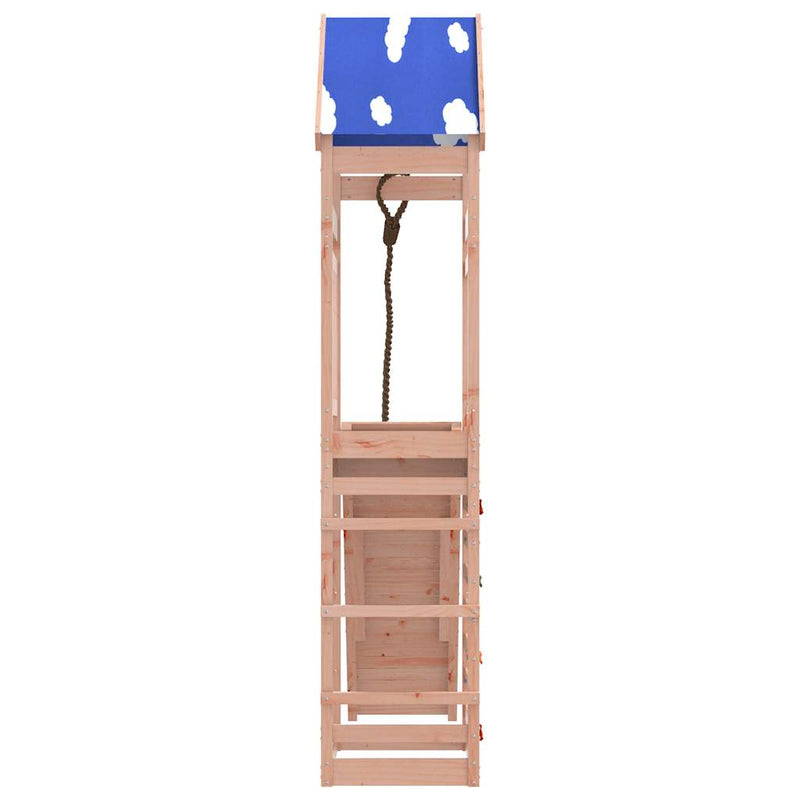 vidaXL tömör duglászfenyő kültéri játszószett