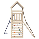 vidaXL tömör fenyőfa kültéri játszószett