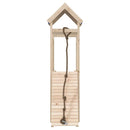 vidaXL tömör fenyőfa kültéri játszószett