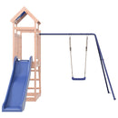 vidaXL tömör duglászfenyő kültéri játszószett