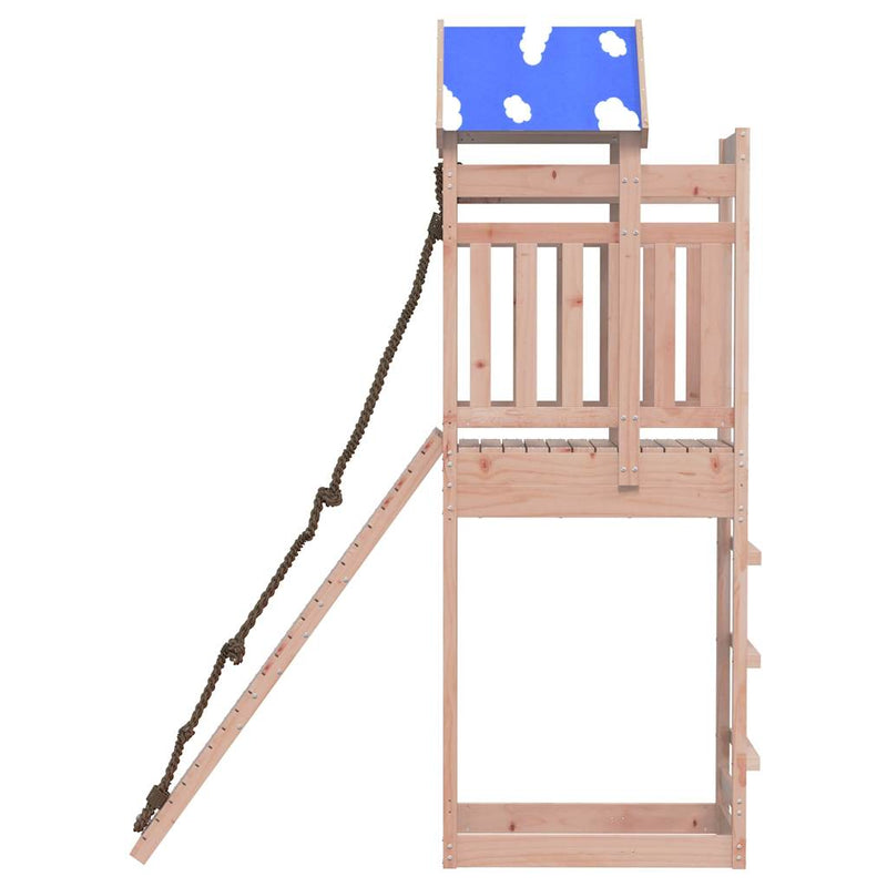 vidaXL tömör duglászfenyő kültéri játszószett