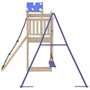 vidaXL tömör fenyőfa kültéri játszószett