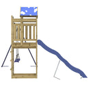 vidaXL impregnált fenyőfa kültéri játszószett