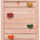 vidaXL tömör duglászfenyő kültéri játszószett