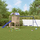 vidaXL tömör fenyőfa kültéri játszószett