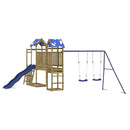 vidaXL impregnált fenyőfa kültéri játszószett