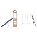 vidaXL tömör duglászfenyő kültéri játszószett