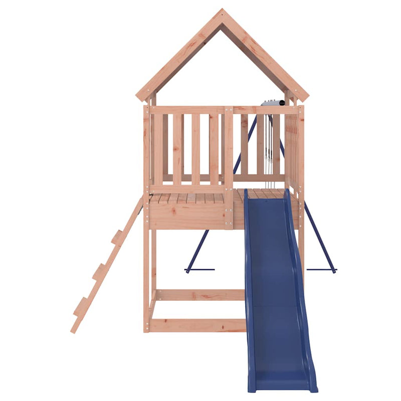 vidaXL tömör duglászfenyő kültéri játszószett