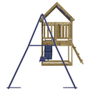 vidaXL impregnált fenyőfa kültéri játszószett