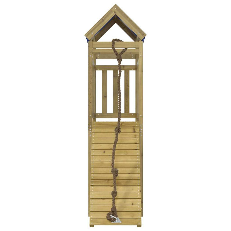 vidaXL impregnált fenyőfa kültéri játszószett