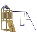 vidaXL impregnált fenyőfa kültéri játszószett