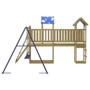 vidaXL impregnált fenyőfa kültéri játszószett