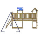 vidaXL impregnált fenyőfa kültéri játszószett