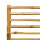 vidaXL 4 db összecsukható bambusz kerti szék 43x54x88 cm