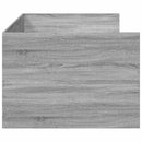 vidaXL szürke sonoma kanapéágy fiókkal matrac nélkül 90x200 cm