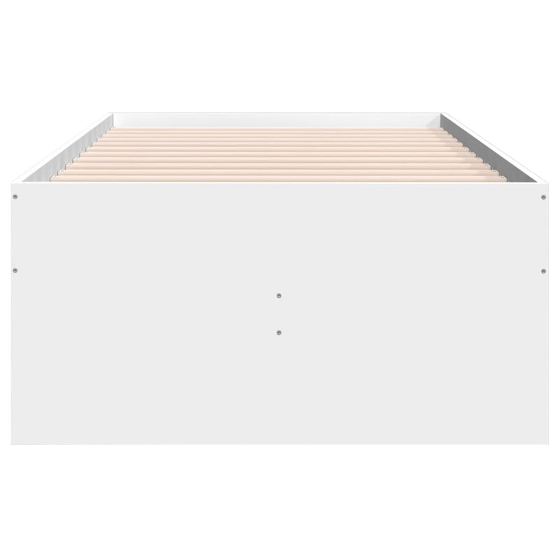 vidaXL fehér kanapéágy fiókkal matrac nélkül 90x200 cm