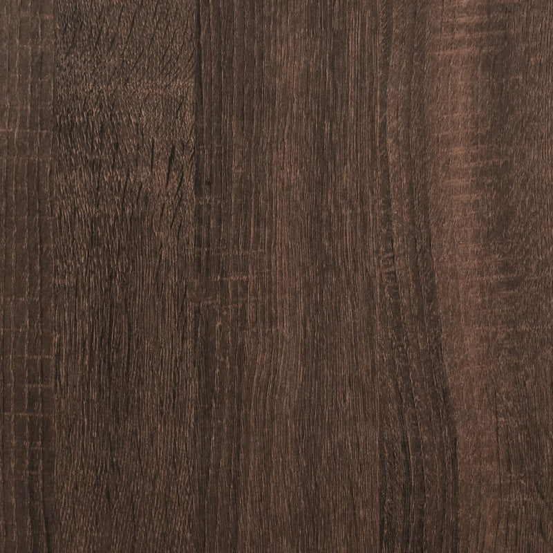 vidaXL barna tölgy kanapéágy fiókkal matrac nélkül 90x200 cm