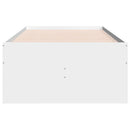 vidaXL fehér kanapéágy fiókkal matrac nélkül 75x190 cm