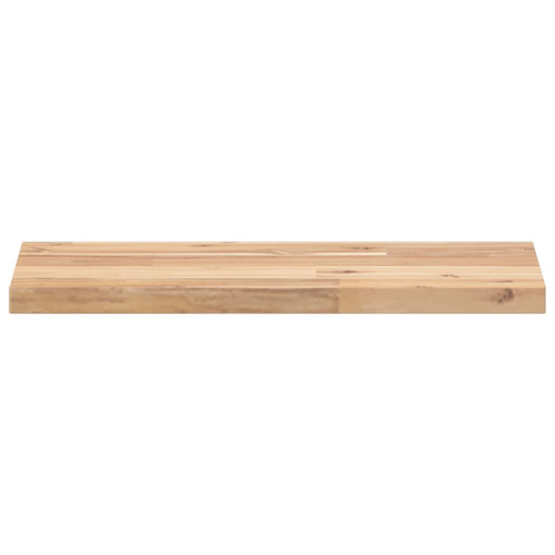 vidaXL kezeletlen tömör akácfa függőpolc 60 x 20 x 2 cm