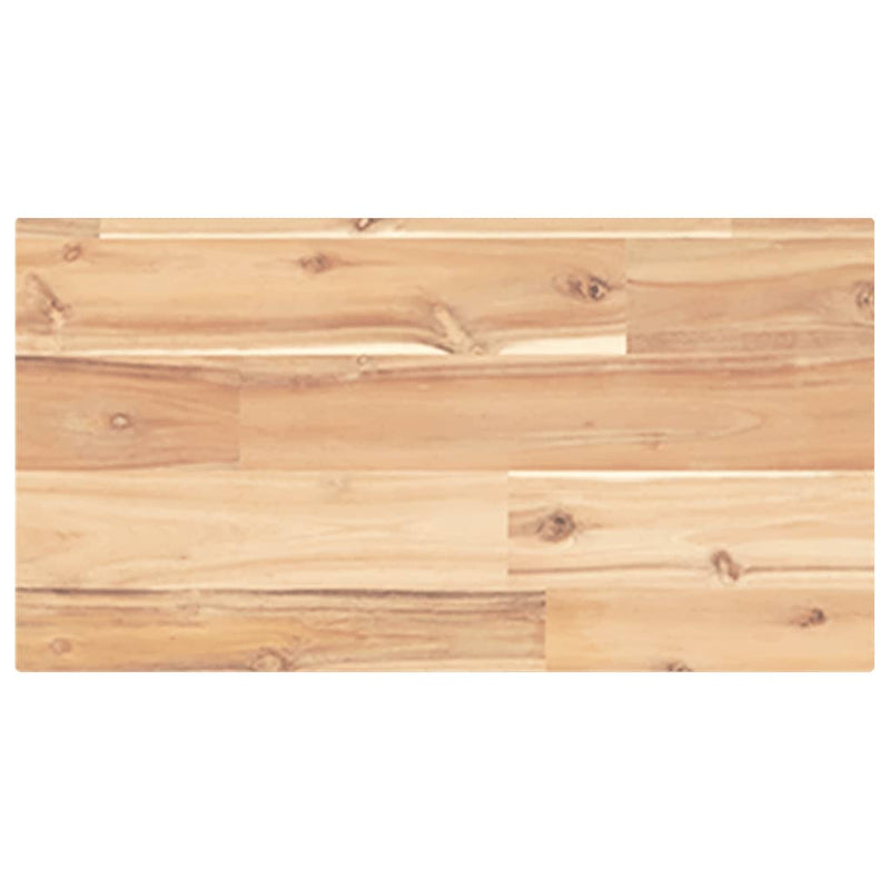 vidaXL 4 db kezeletlen tömör akácfa függőpolc 60 x 20 x 2 cm