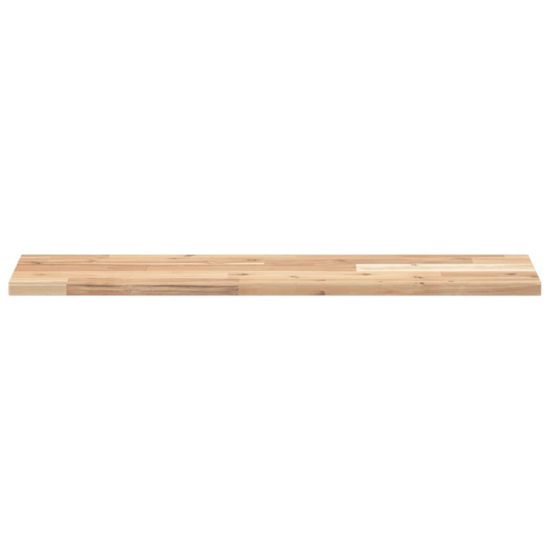 vidaXL 3 db kezeletlen tömör akácfa függőpolc 100 x 20 x 2 cm
