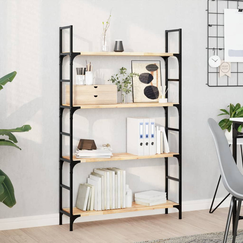 vidaXL 3 db kezeletlen tömör akácfa függőpolc 100 x 20 x 2 cm