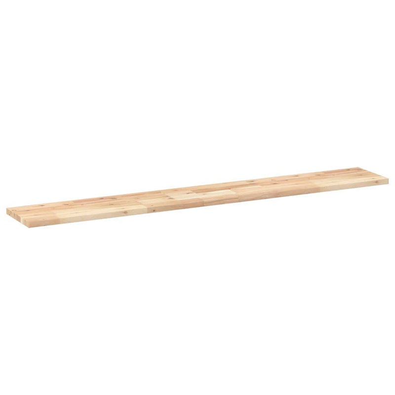 vidaXL 4 db kezeletlen tömör akácfa függőpolc 120 x 20 x 2 cm