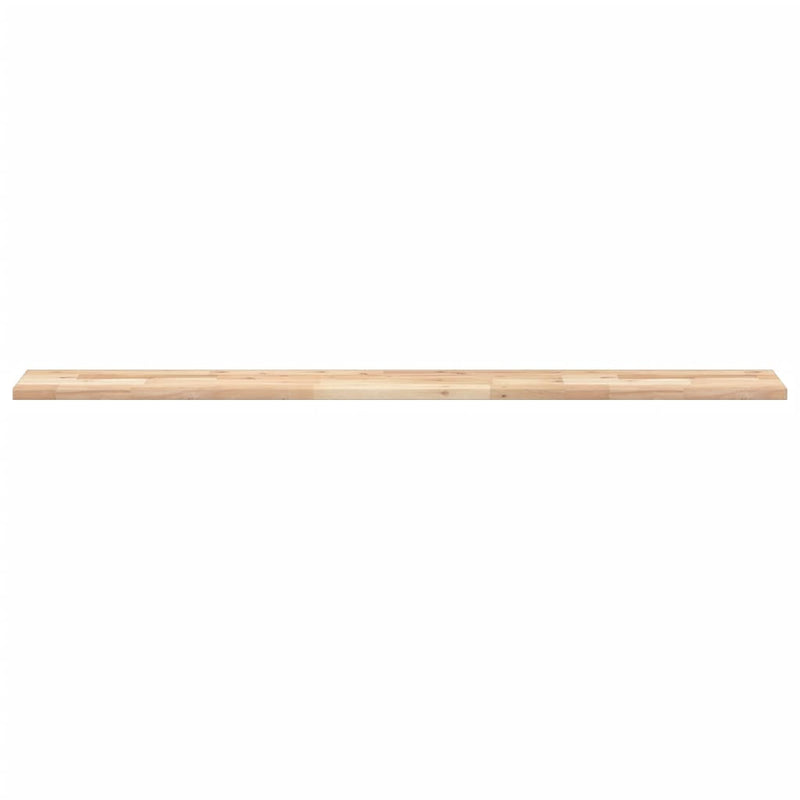 vidaXL 4 db kezeletlen tömör akácfa függőpolc 120 x 20 x 2 cm