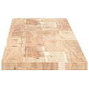 vidaXL 4 db kezeletlen tömör akácfa függőpolc 120 x 20 x 2 cm