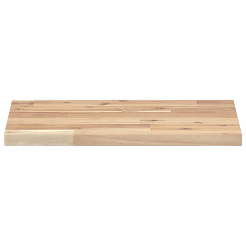 vidaXL 3 db kezeletlen tömör akácfa függőpolc 40 x 30 x 2 cm