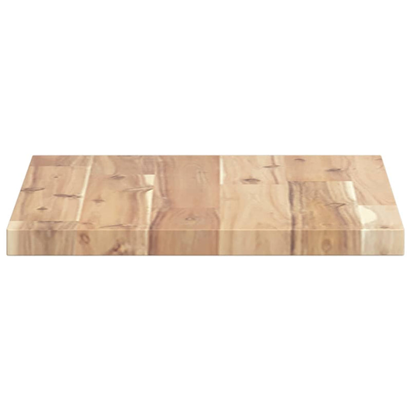 vidaXL 3 db kezeletlen tömör akácfa függőpolc 40 x 30 x 2 cm