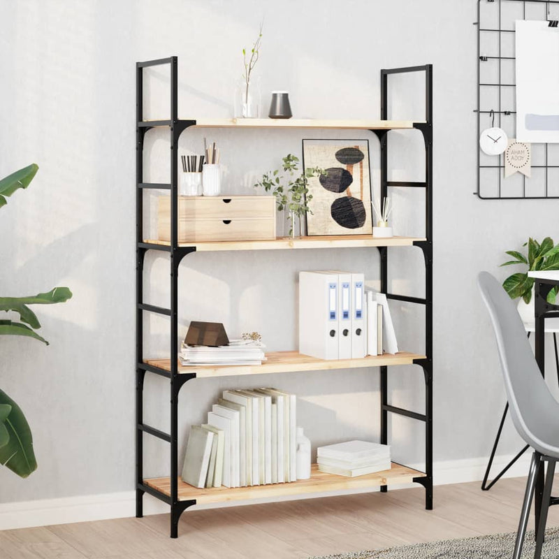 vidaXL kezeletlen tömör akácfa függőpolc 80 x 30 x 2 cm