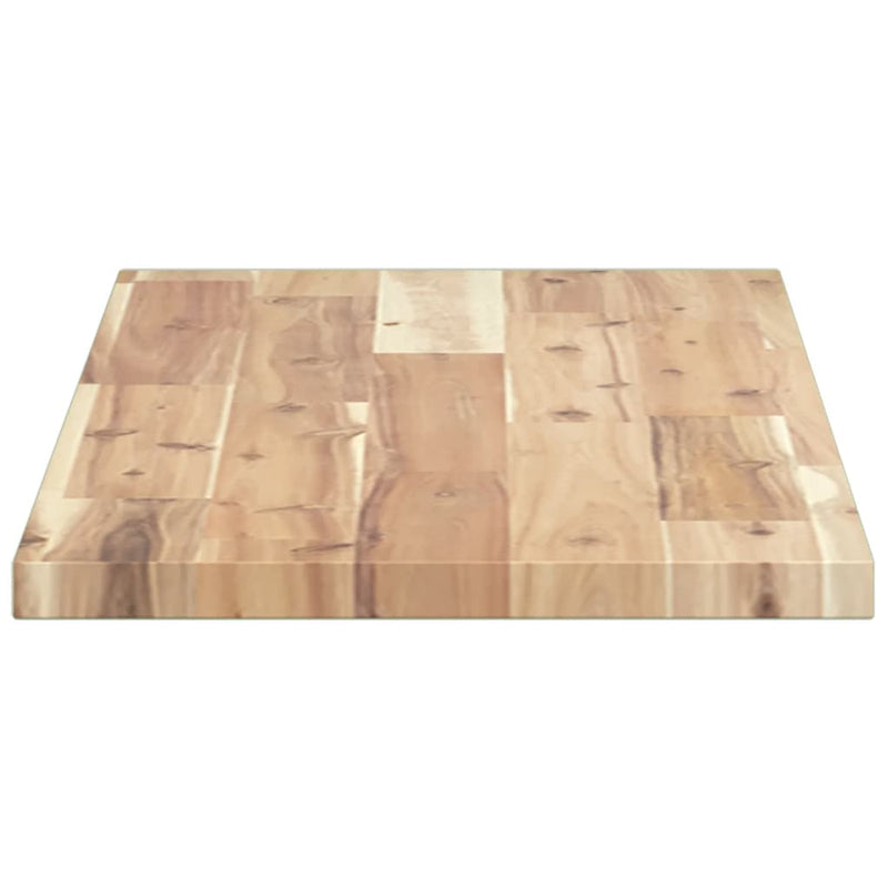 vidaXL 3 db kezeletlen tömör akácfa függőpolc 80 x 30 x 2 cm
