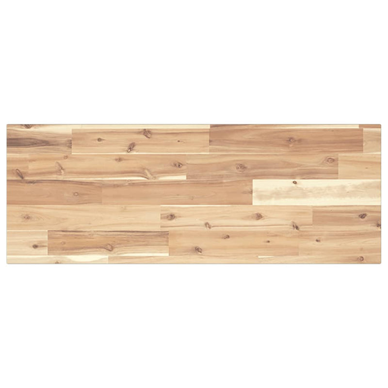 vidaXL 3 db kezeletlen tömör akácfa függőpolc 80 x 30 x 2 cm