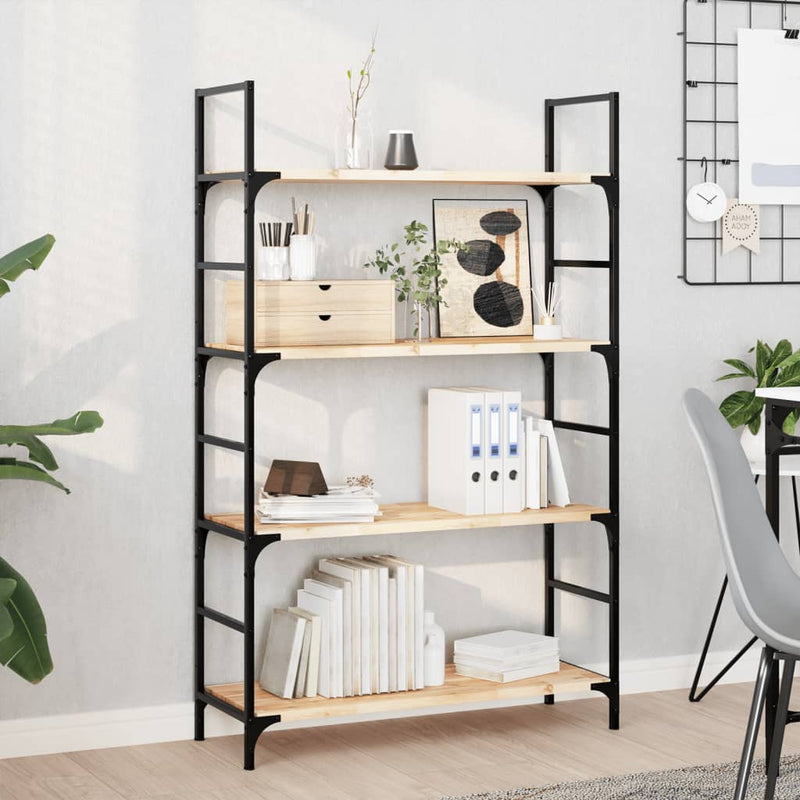 vidaXL 3 db kezeletlen tömör akácfa függőpolc 80 x 30 x 2 cm