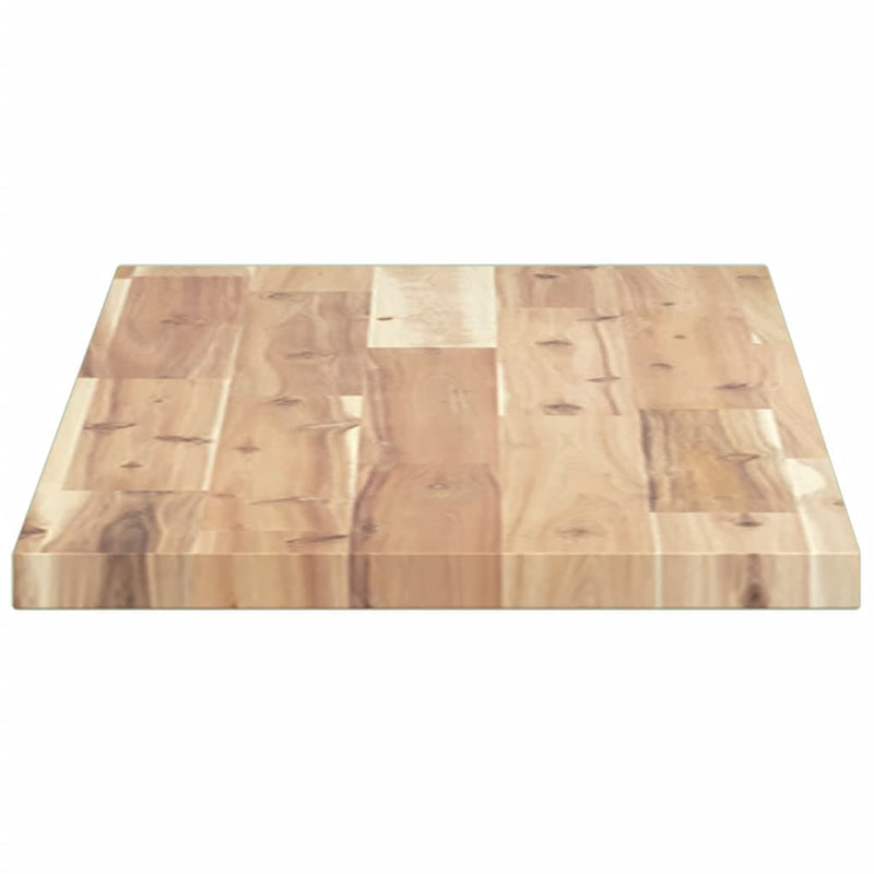 vidaXL 4 db kezeletlen tömör akácfa függőpolc 80 x 30 x 2 cm
