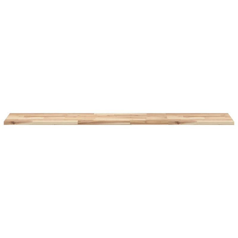 vidaXL 2 db kezeletlen tömör akácfa függőpolc 140 x 30 x 2 cm