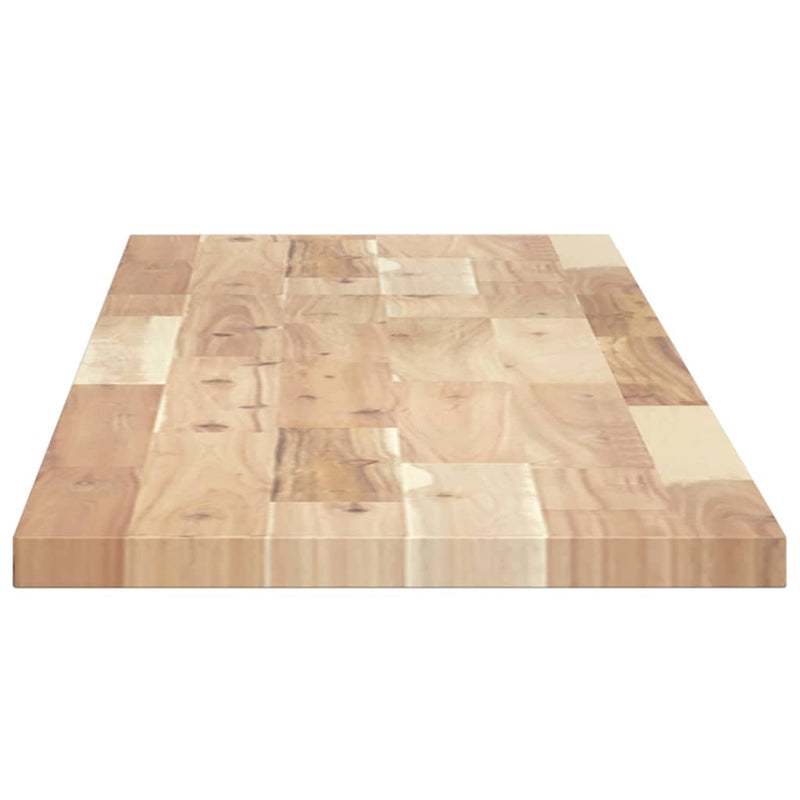 vidaXL 2 db kezeletlen tömör akácfa függőpolc 160 x 30 x 2 cm