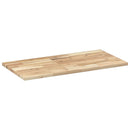vidaXL 3 db kezeletlen tömör akácfa függőpolc 80 x 40 x 2 cm