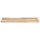 vidaXL 4 db kezeletlen tömör akácfa függőpolc 80 x 40 x 2 cm