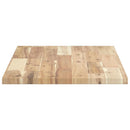 vidaXL 4 db kezeletlen tömör akácfa függőpolc 80 x 40 x 2 cm