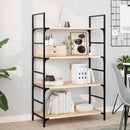 vidaXL 4 db kezeletlen tömör akácfa függőpolc 80 x 40 x 2 cm