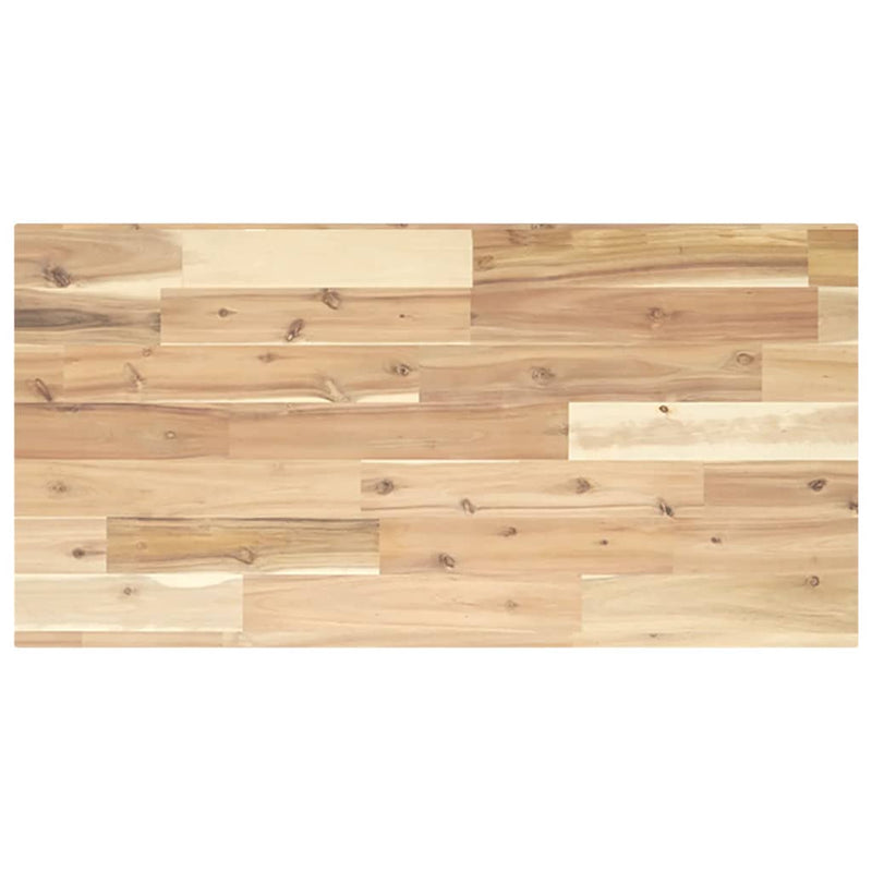 vidaXL kezeletlen tömör akácfa függőpolc 100 x 40 x 2 cm