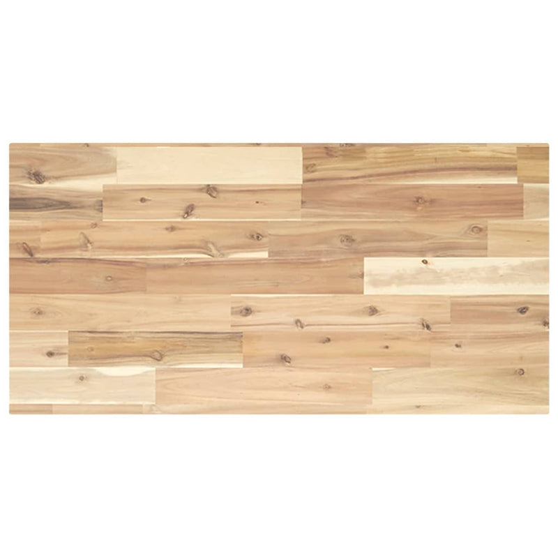 vidaXL 3 db kezeletlen tömör akácfa függőpolc 100 x 40 x 2 cm