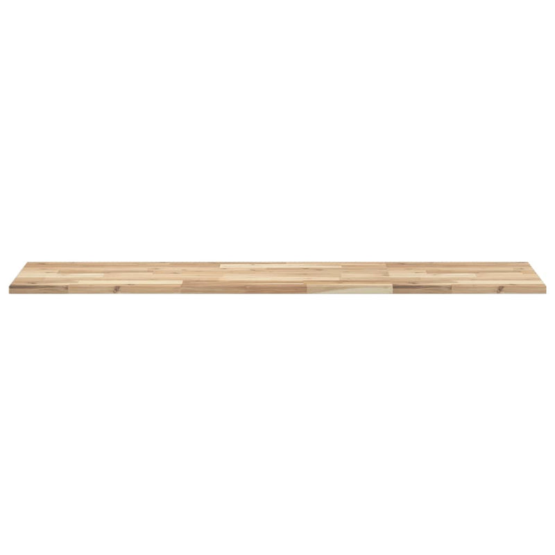 vidaXL kezeletlen tömör akácfa függőpolc 120 x 40 x 2 cm