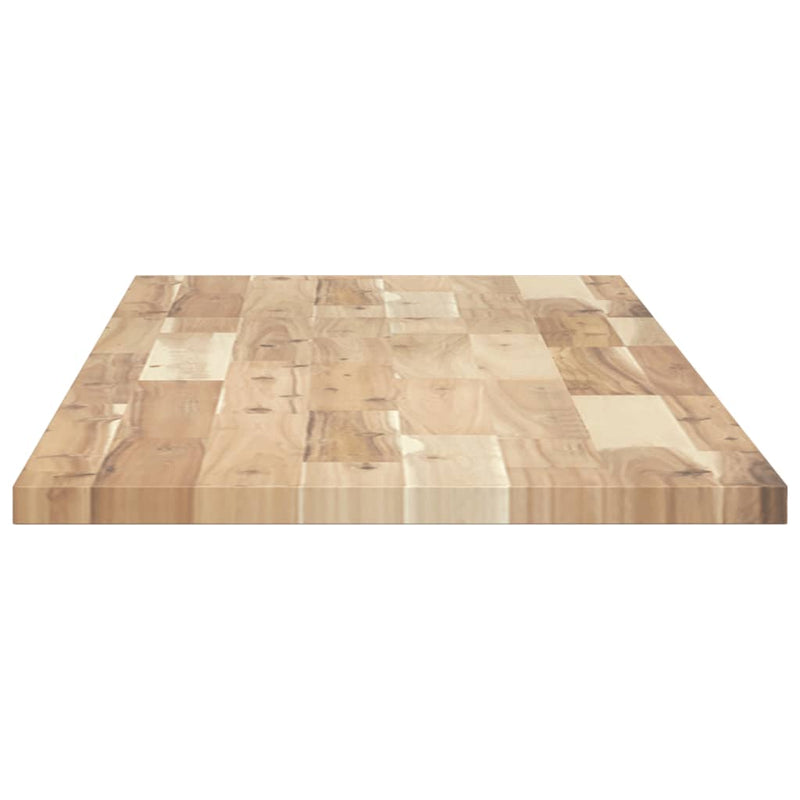 vidaXL kezeletlen tömör akácfa függőpolc 120 x 40 x 2 cm