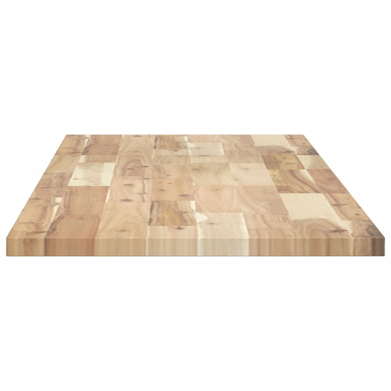 vidaXL 2 db kezeletlen tömör akácfa függőpolc 120 x 40 x 2 cm