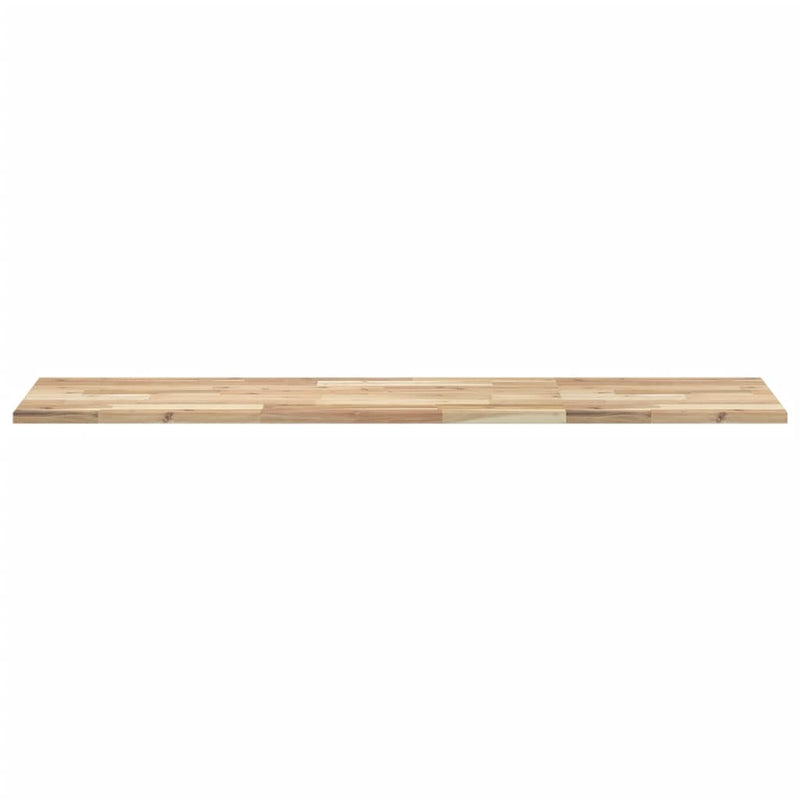 vidaXL 4 db kezeletlen tömör akácfa függőpolc 140 x 40 x 2 cm