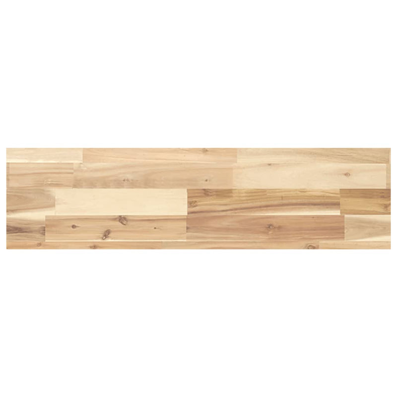 vidaXL 3 db kezeletlen tömör akácfa függőpolc 80 x 20 x 4 cm